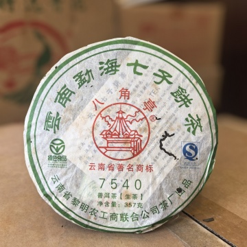 2009年黎明茶厂 7540生茶 20克/份 散泡品鉴