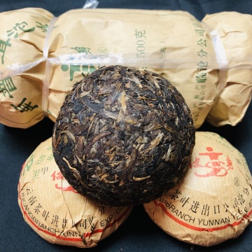 健身沱 2003年 健身茶厂 500克一条 高香沱茶