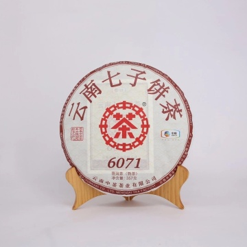 2019年中茶6071（熟茶）357克/片
