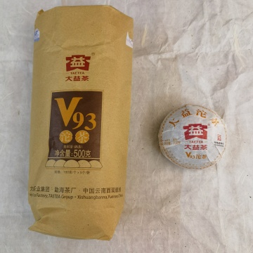 2019年大益 v93 散沱 100克/沱 熟茶