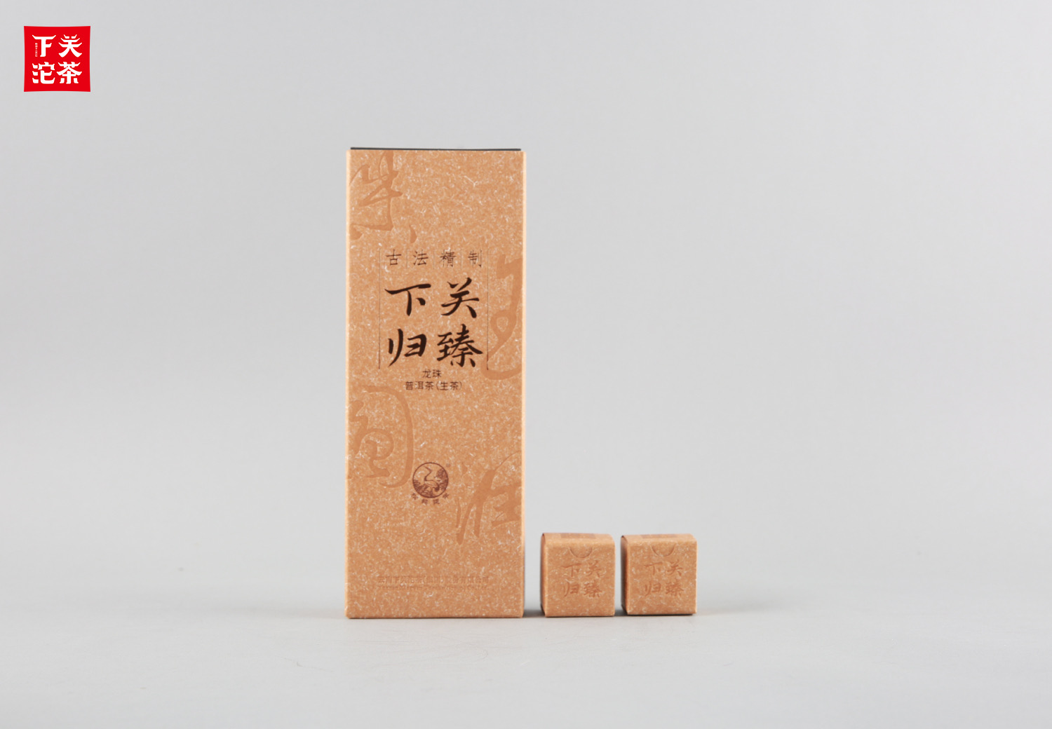 单盒 2025年下关归臻龙珠云南普洱生茶96克昔归料