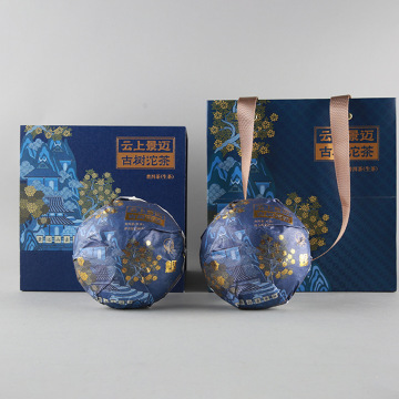 新品上市 预售 2025年下关520克礼盒装云上景迈古树沱茶云南普洱生茶