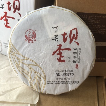 2016年下关坝歪生茶 357克